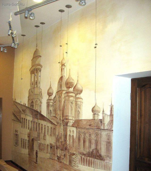 Художественная роспись стен, интерьера, мебели, роспись стен, потолков ...